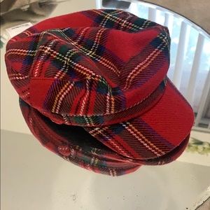 🌵 Forever 21 Plaid Brimmed Beret 🌵